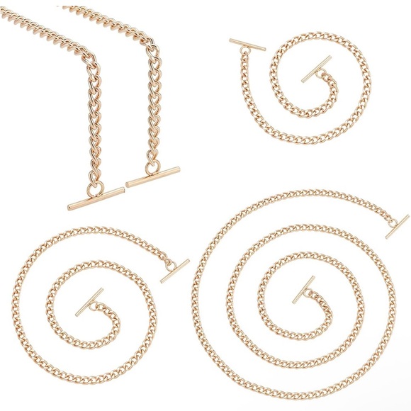 Pick 1: Gold Handbag Chain with Toggle Clasp - Picture 1 of 7